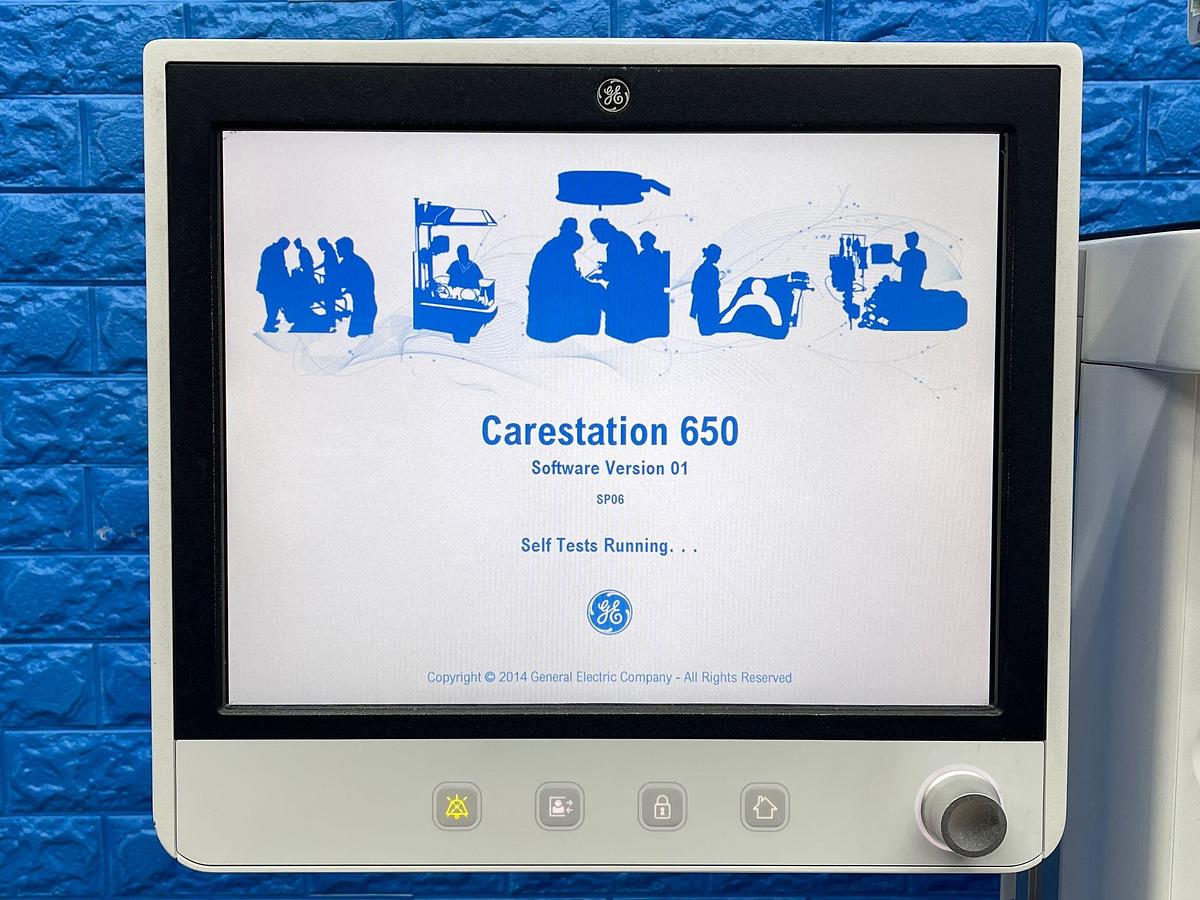 Used GE Datex Ohmeda Carestation 650, YOM: 2016