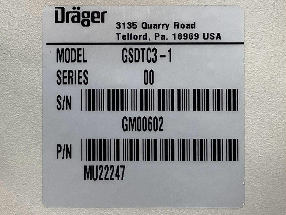 Used DRAEGER Resuscitaire YOM: 2014 Infant Resuscitator