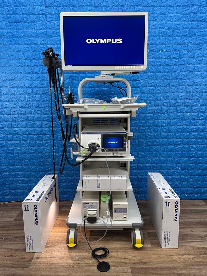 OLYMPUS-Evis-X1-CV-1500-Endoscopy-Tower 