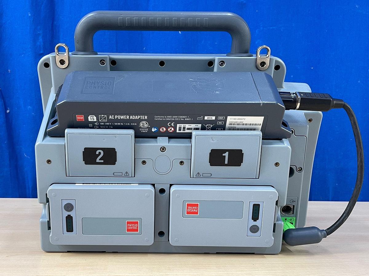Used PHYSIO-CONTROL Lifepak 15 Defibrillator 6x 2018 2x 2013 V15-2 Defibrillator