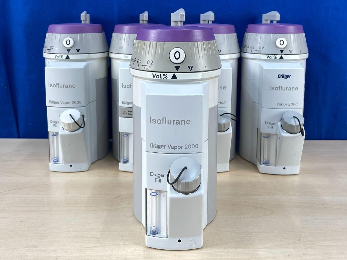 Used Dräger Isoflurane 2000 Vaporiser