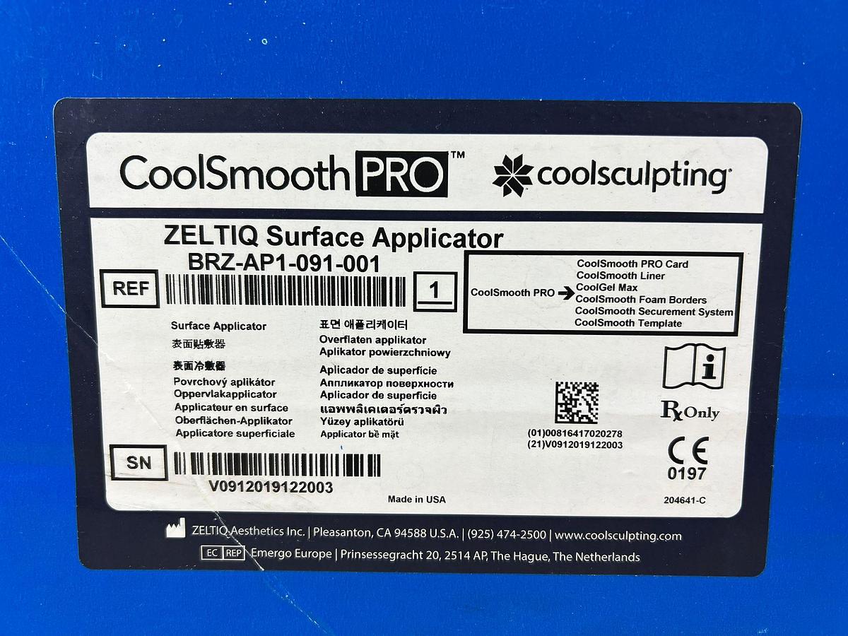 Used Coolsculpting Zeltiq 2015