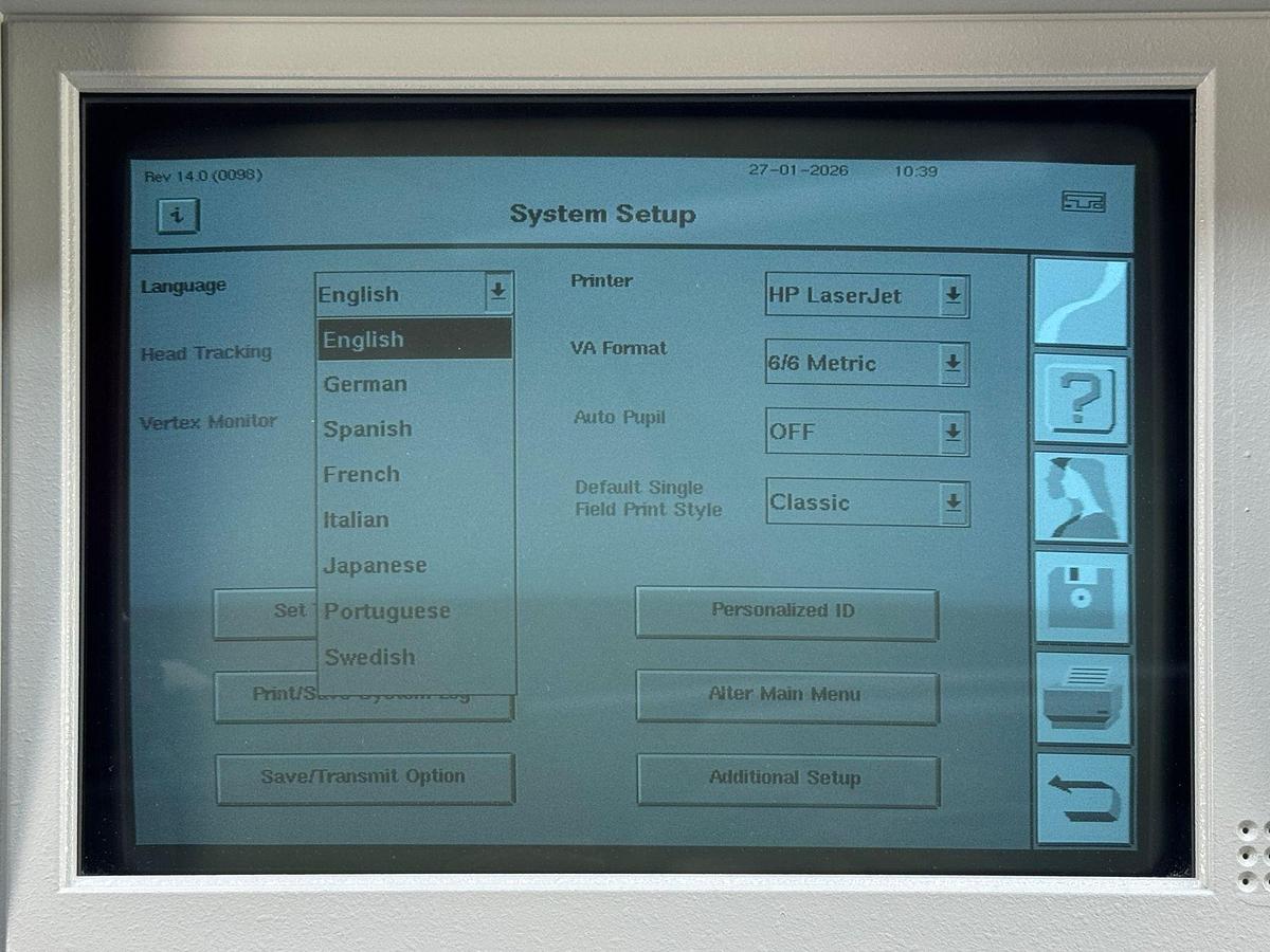 Used Zeiss Field Analyzer Model: 720