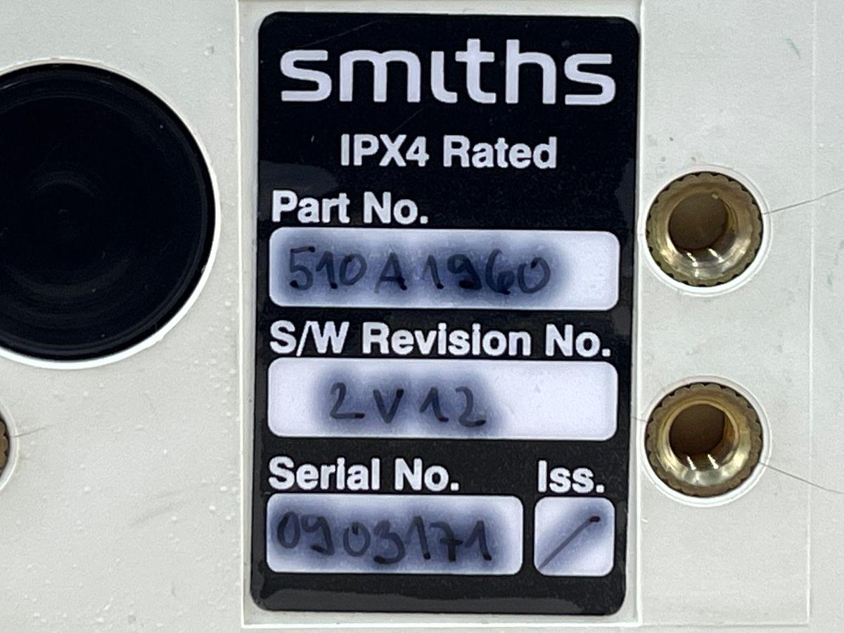 Used Smiths Pneupac Baby Pac 100 Ventilator