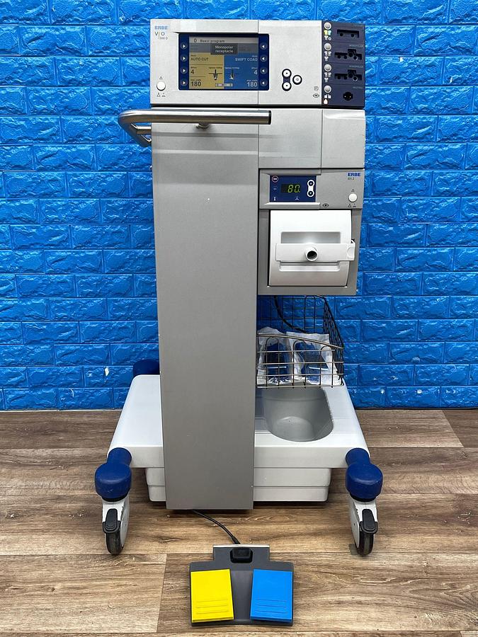 Used Erbe VIO 300D Includes Foot Switch, Erbe IES 2 Pump and ERBE user manual