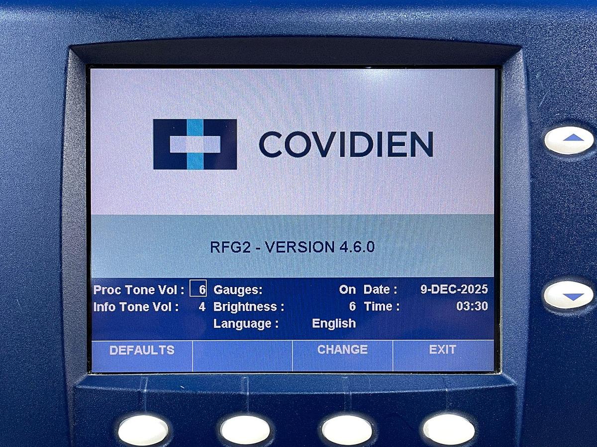 Used Covidien Valleylab VNUS RFG2 