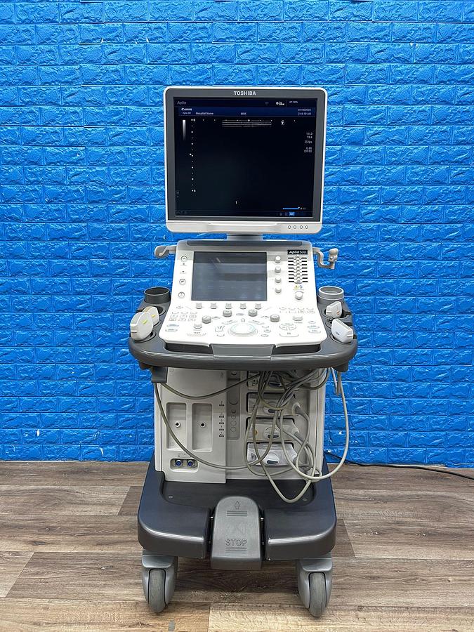 Used -Toshiba Ultrasound Aplio 500 YOM: 2015