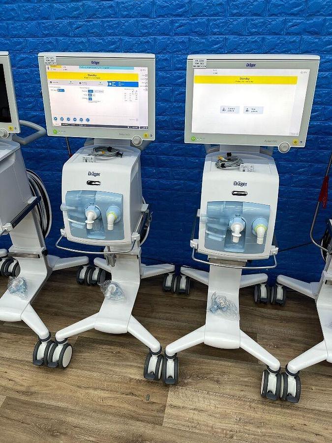 Used DRAEGER Dräger Evita V800 Ventilator YOM