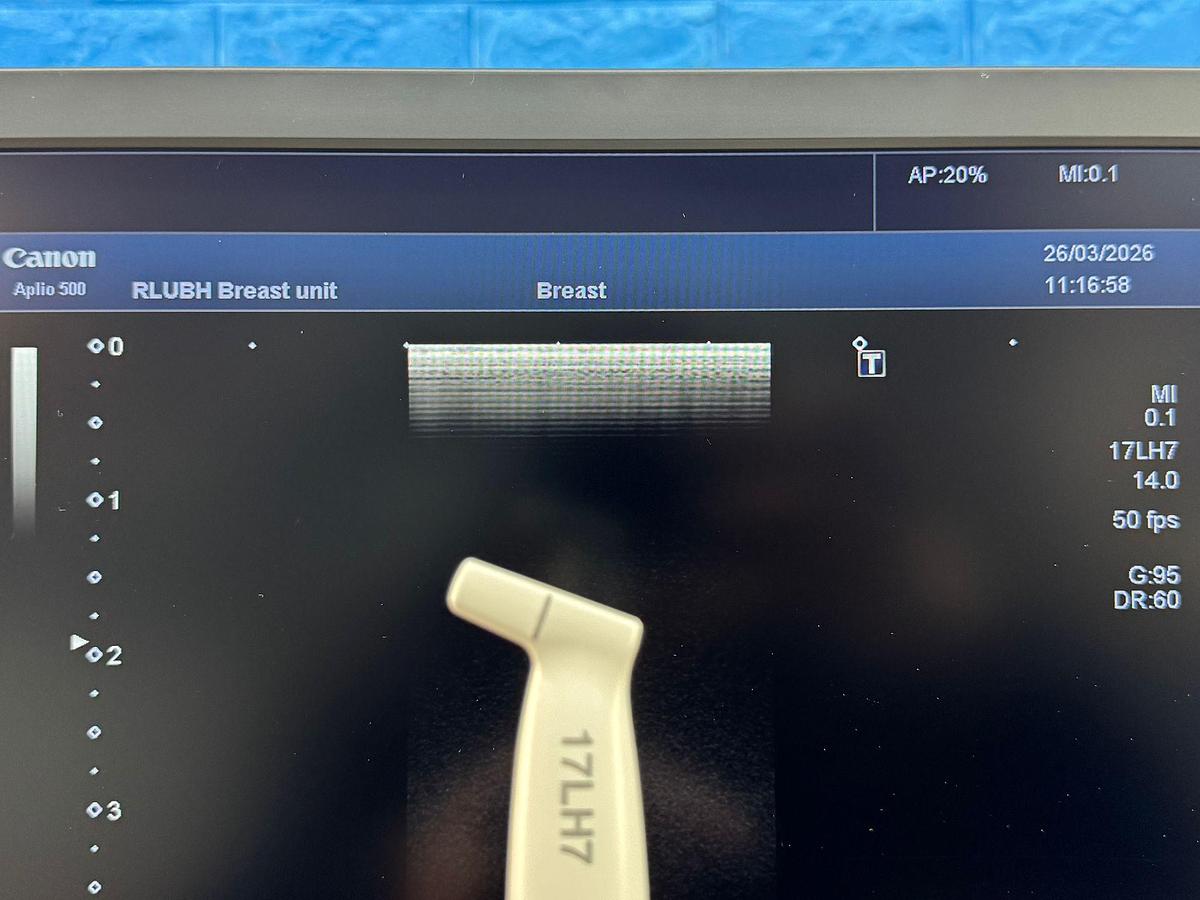 Used Toshiba Aplio 500 Ultrasound with 3x probes YOM: 2019