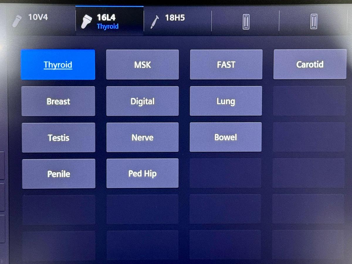 Used Siemens Healthineers Acuson Juniper Ultrasound YOM: 2018 Probe 10V4 YOM: 2018 16L4 YOM: 2019 18H5 YOM: 2018