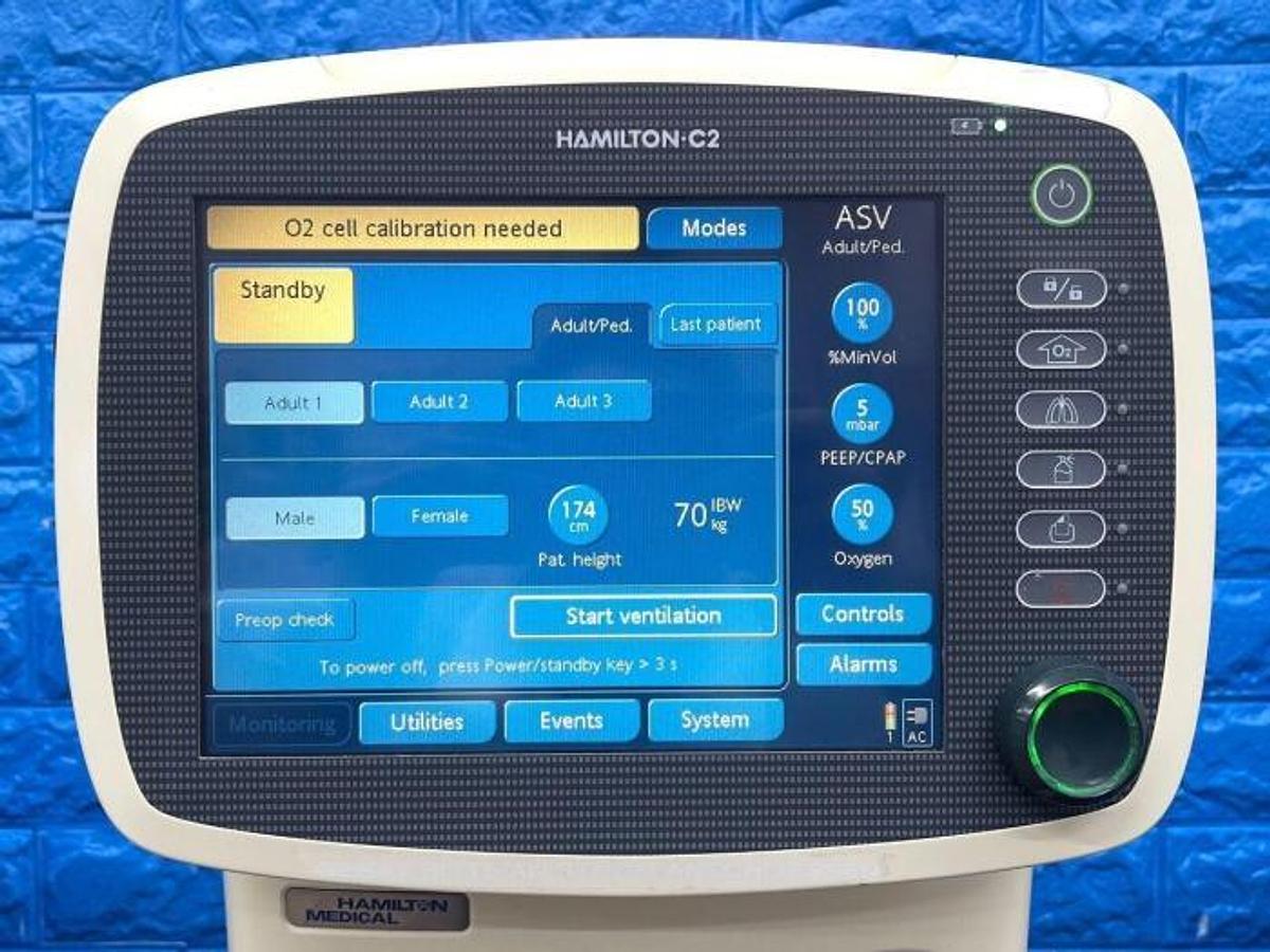 Used - HAMILTON MEDICAL C2