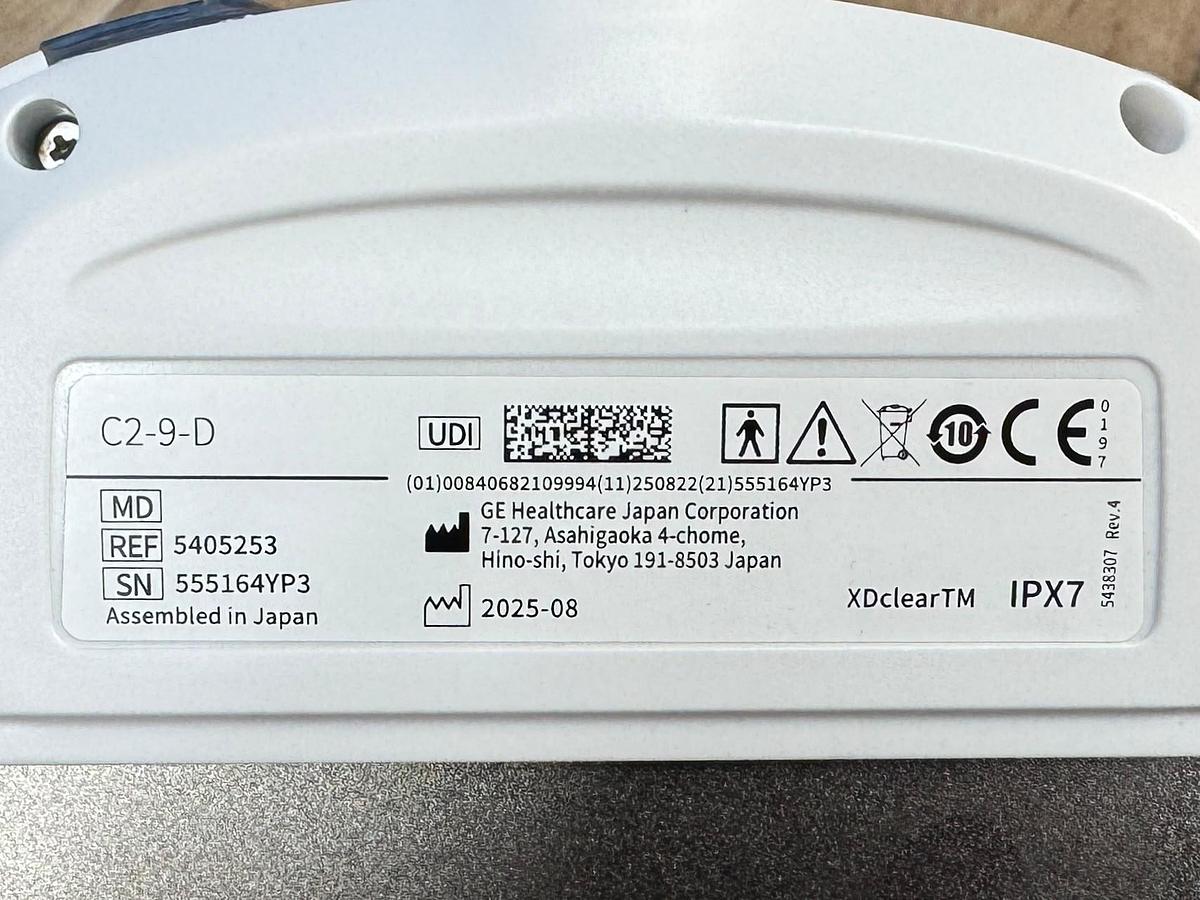 Used GE Voluson E8 Ultrasound YOM: 2019  Probes  - C1-6-D YOM: 2019 - C2-9-D YOM: 2014 - IC5-9-D 