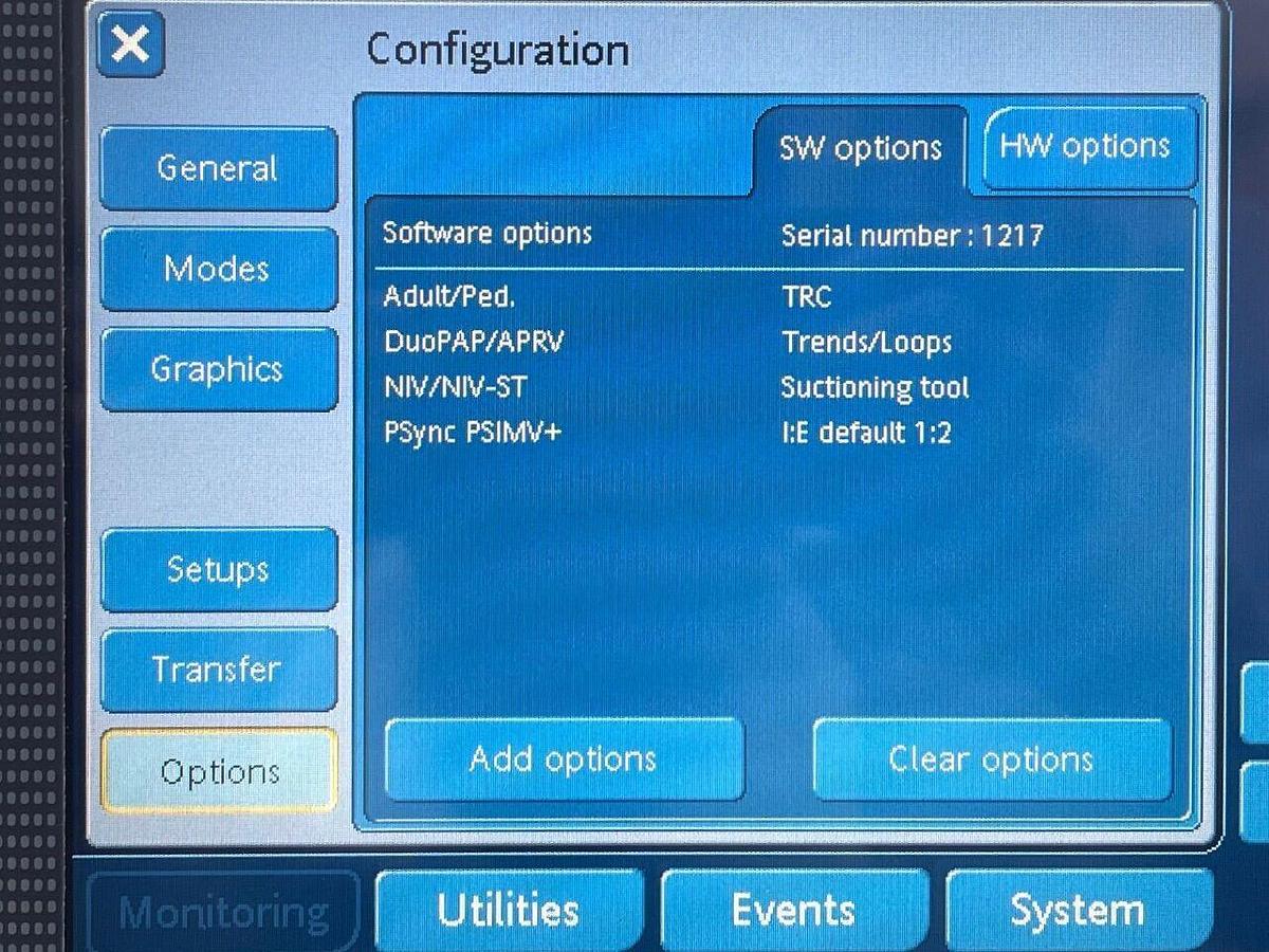 Used HAMILTON C2 Ventilator