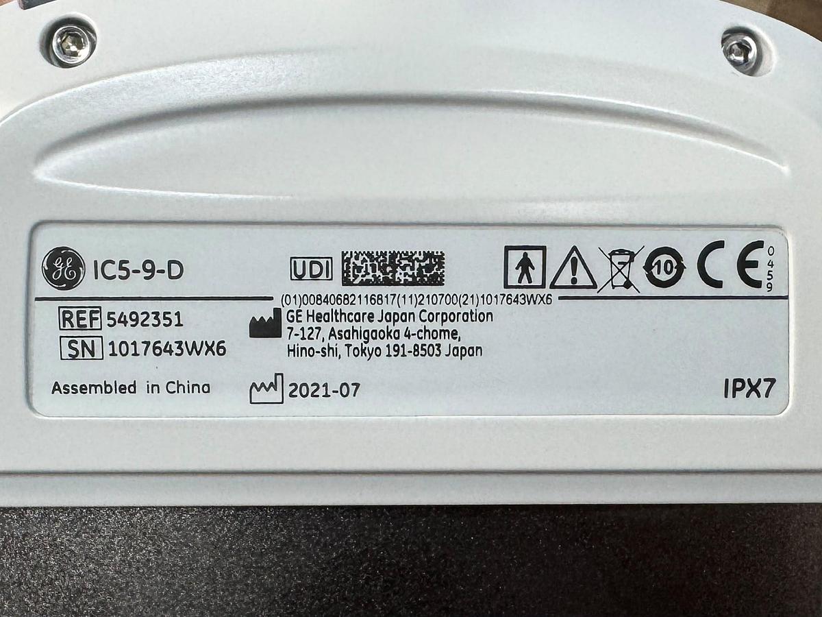 Used GE Voluson E8 Ultrasound YOM: 2019  Probes  - C1-6-D YOM: 2019 - C2-9-D YOM: 2014 - IC5-9-D 