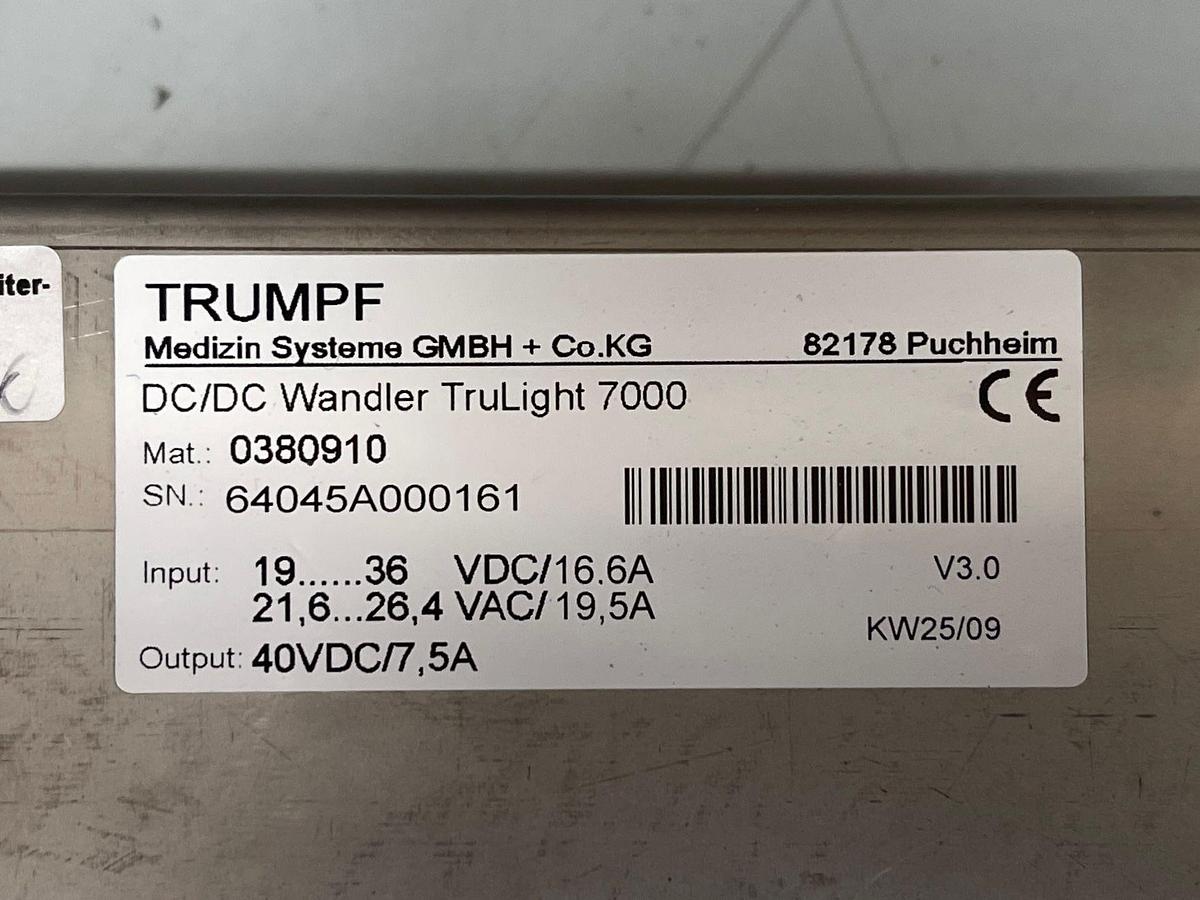 Used Trumpf Light YOM:2009
