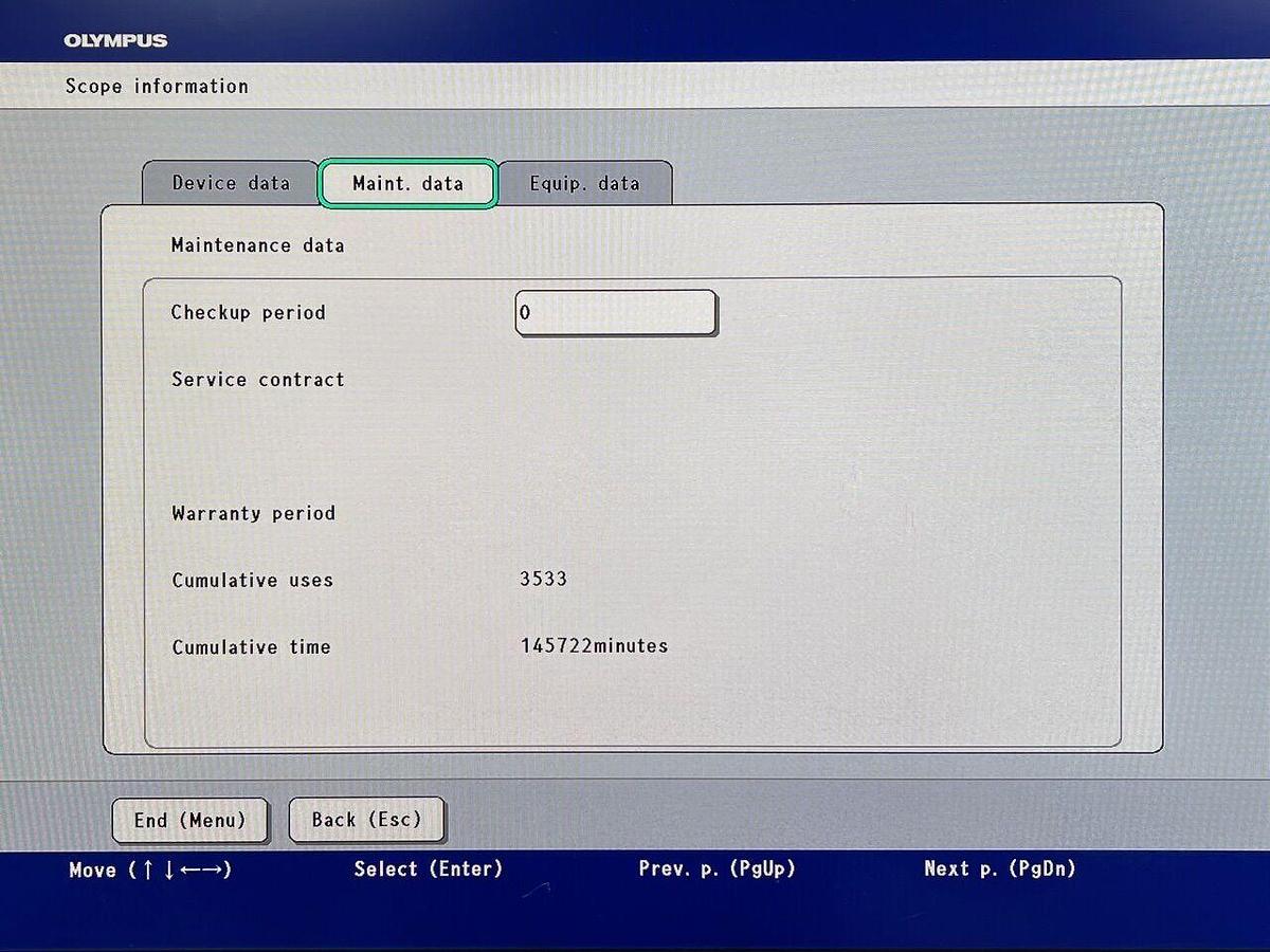Used OLYMPUS CV-190/CLV-190 Tower Endoscope