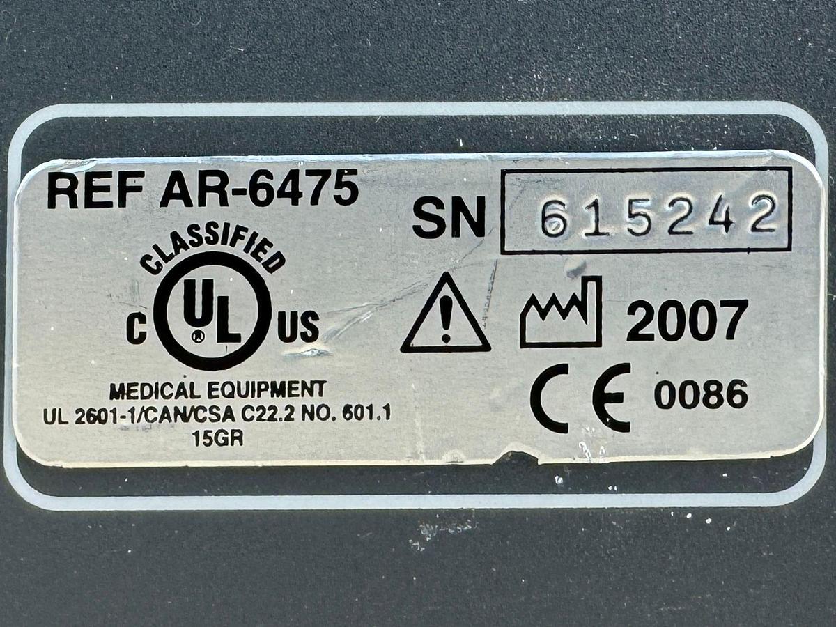 Used Arthrex Continuous Wave III Arthroscopy Pump REF: AR-6475 YOM: 2007 