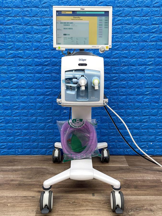 Used Dräger Evita InfinityV500 Ventilator, YOM: 2014