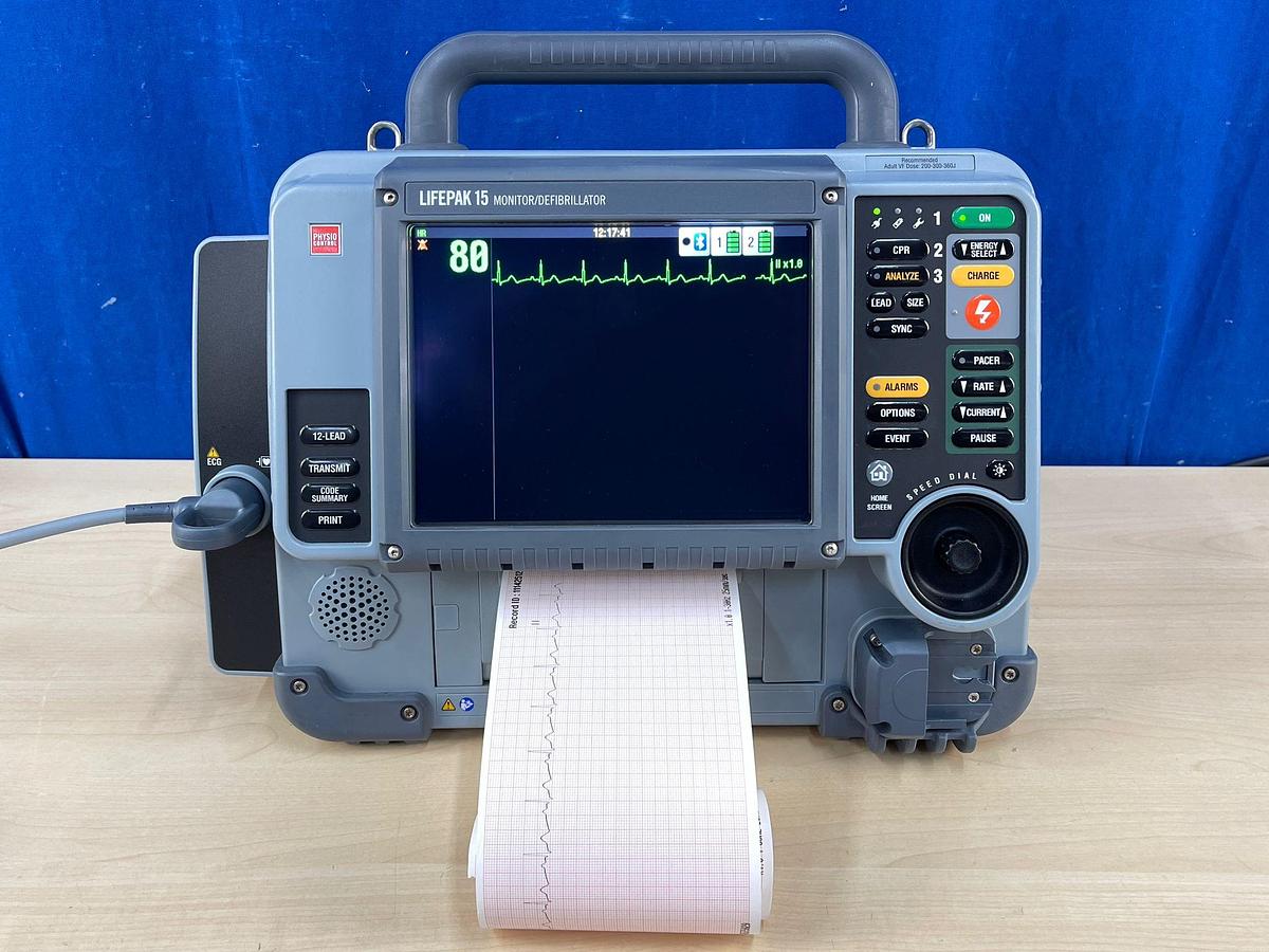 Used Physio Control Lifepak 15 Monitor YOM: 2018