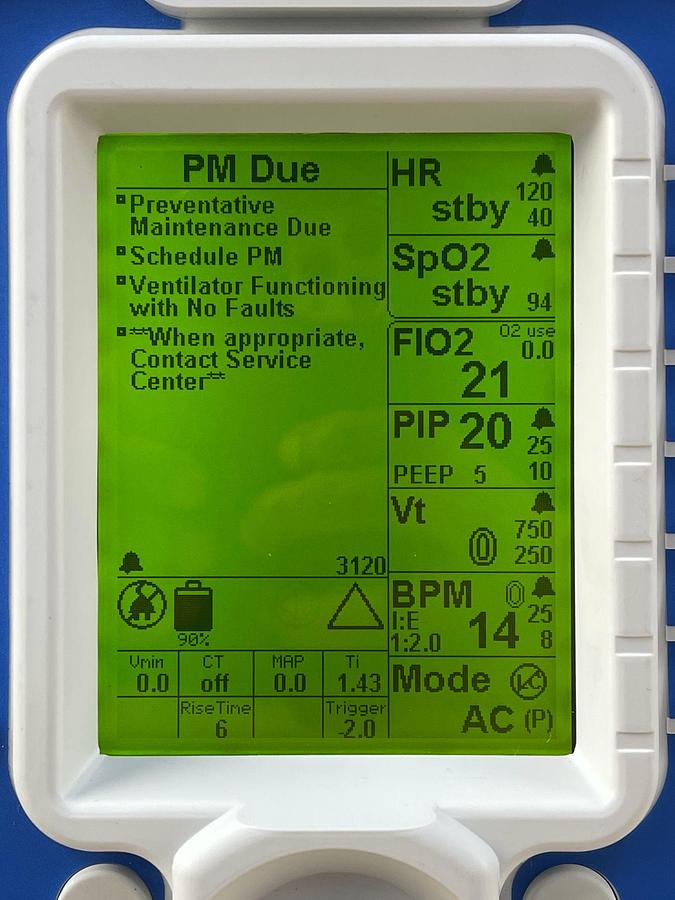 Used ZOLL 731 ventilator, YOM: 2019 Ventilator