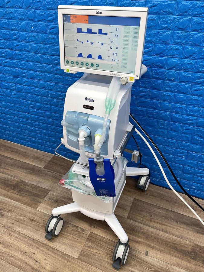 Used Dräger Evita Infinity V500 Ventilator YOM: 2014