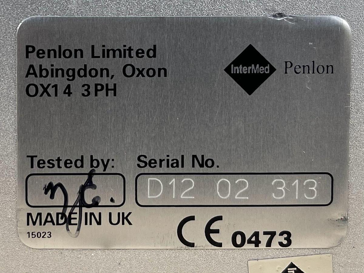 Used PENLON Sigma Delta Sevo Vaporiser