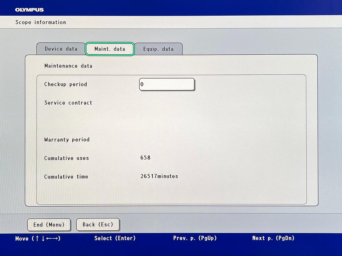 Used Olympus Camera Head  Model: CH-S190-XZE 