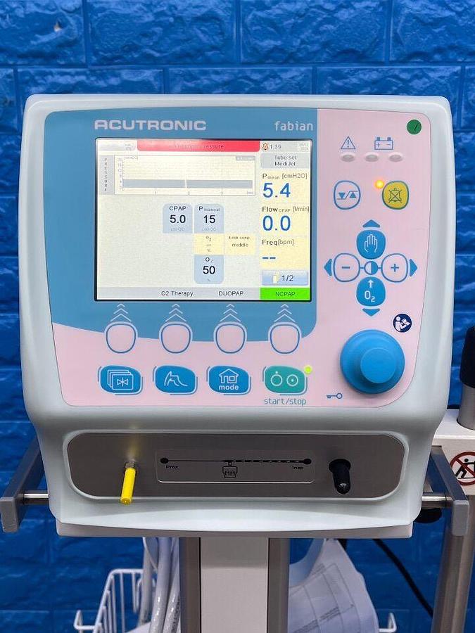 Used ACUTRONIC Fabian Therapy Evolution YOM