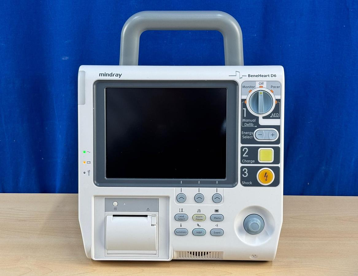 Used Mindray BeneHeart D6 Defibrillator