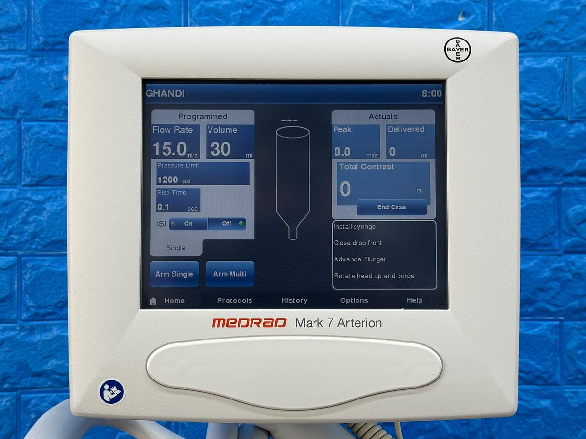 Used Bayer Medrad Mark 7 Arterion Injector YOM: 2017
