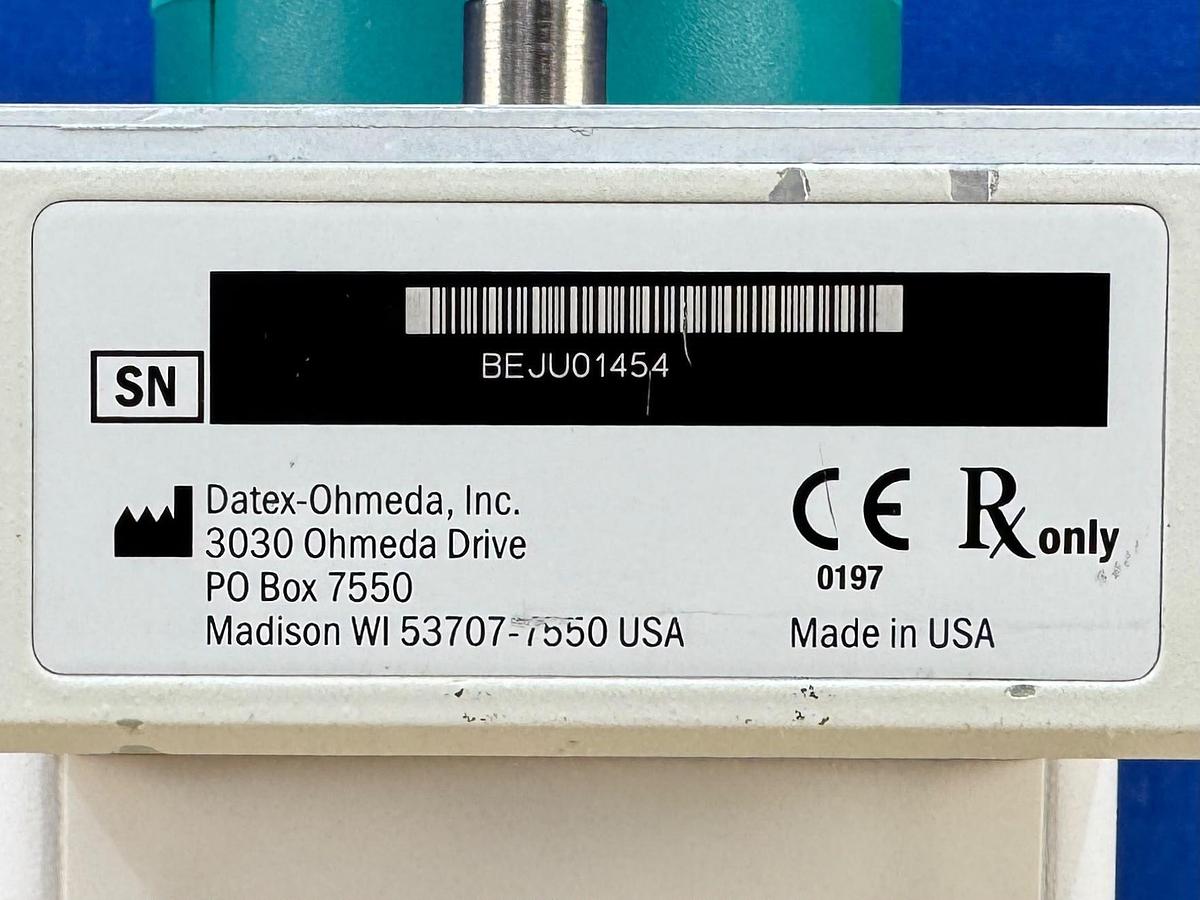 Used GE Tec 7 Sevoflurane Vaporizer REF: M1107626