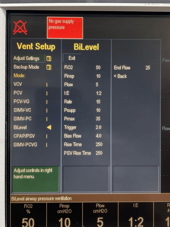 Used GE Engstrom Ventilator SW: 06.01 Hours: 21227 YOM: 2009