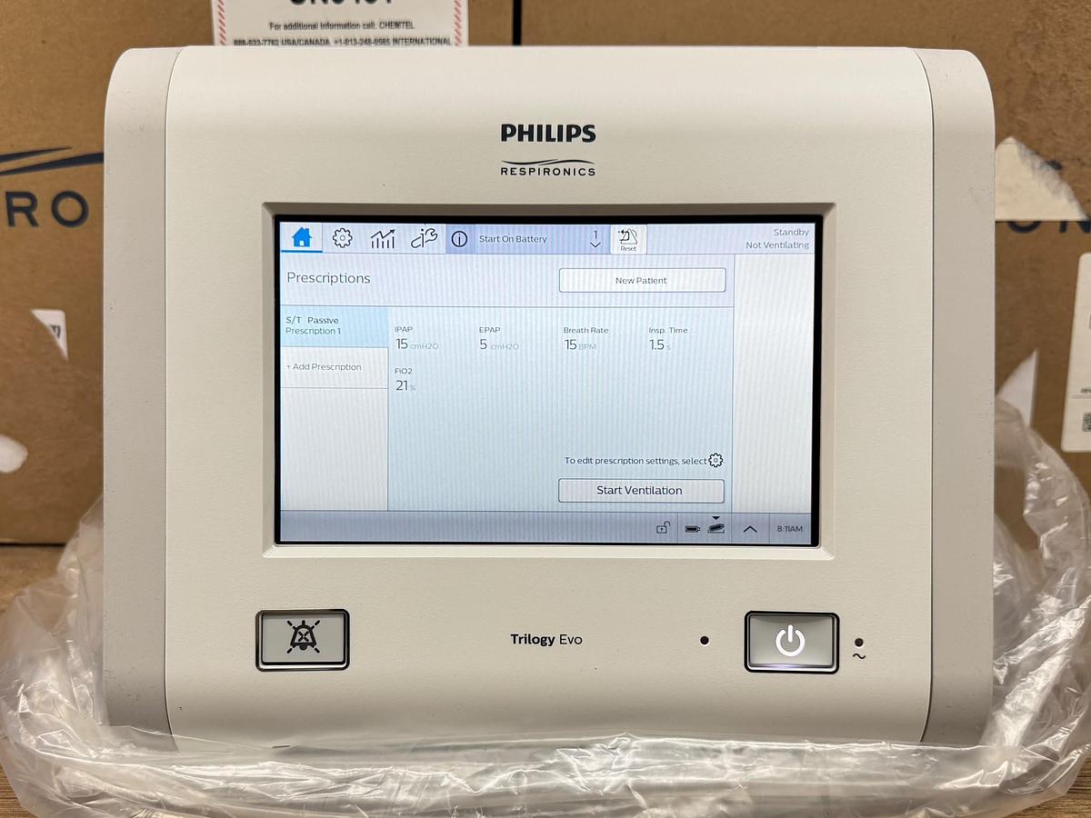 Philips Trilogy Evo Ventilator YOM: 2020