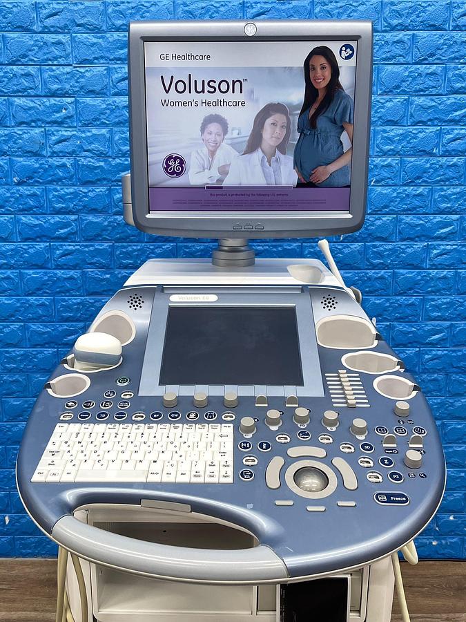 Used GE Datex Ohmeda Voluson E6 Ultrasound YOM: 2015 Probes RAB6-D YOM: 2015 IC5-9-D YOM: 2015