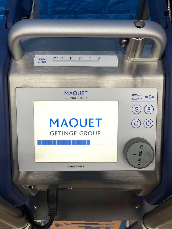 Used Maquet Cardiohelp Pump with Hico Variotherm 550 YOM: 2022 