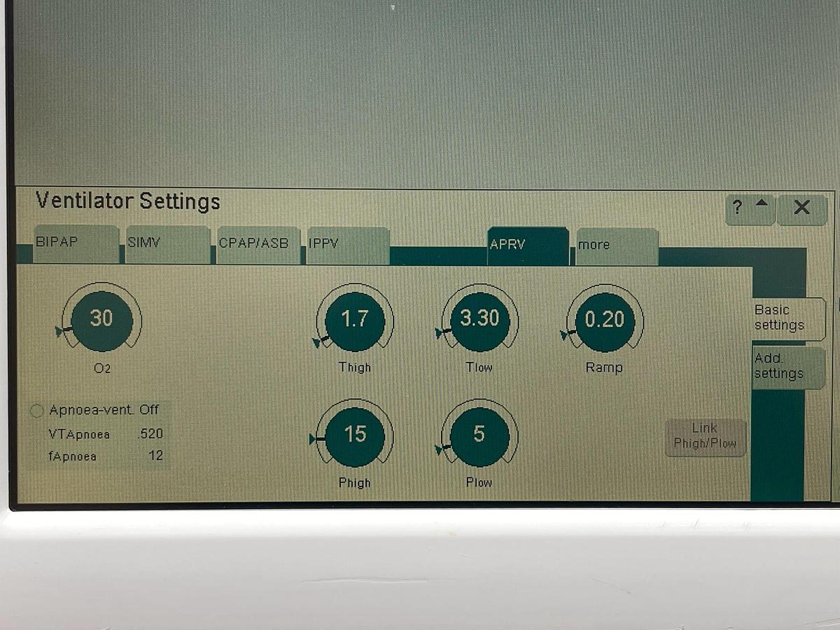 Used DRAEGER Evita XL Ventilator YOM: 2008