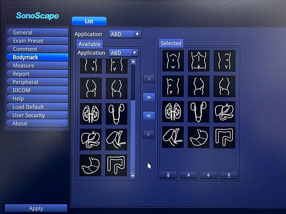 Used SONOSCAPE X3