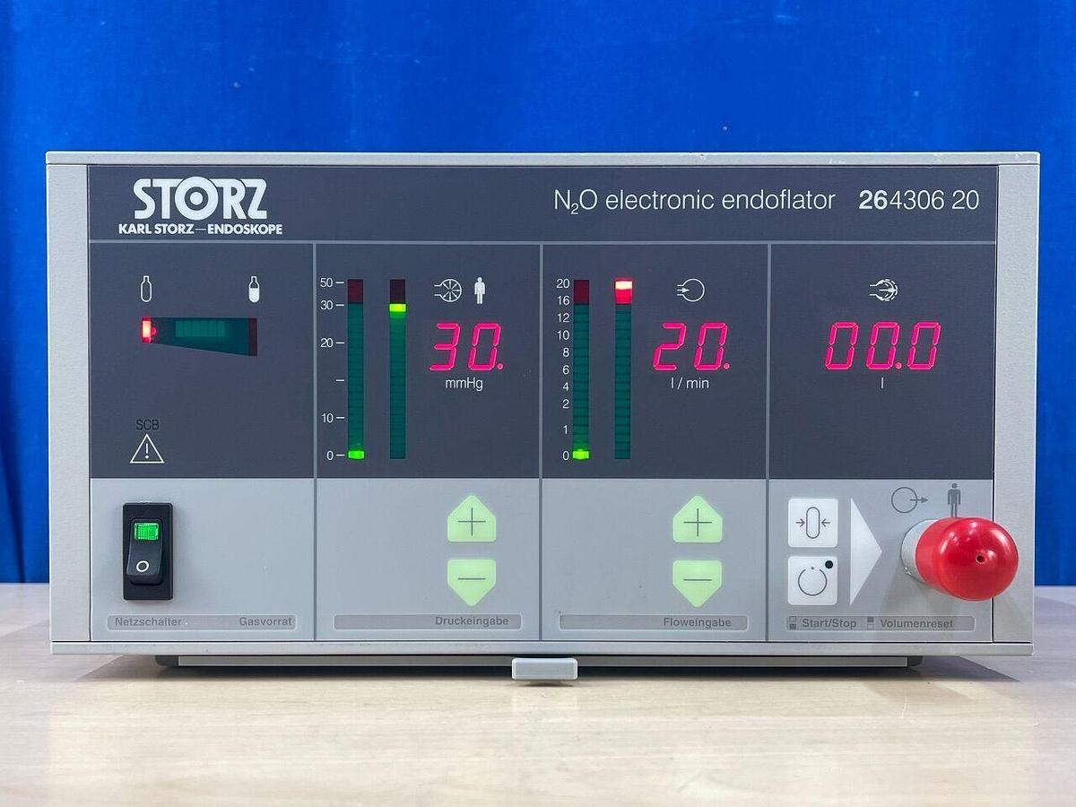 Used KARL STORZ N2O Electronic Endoflator 26430620