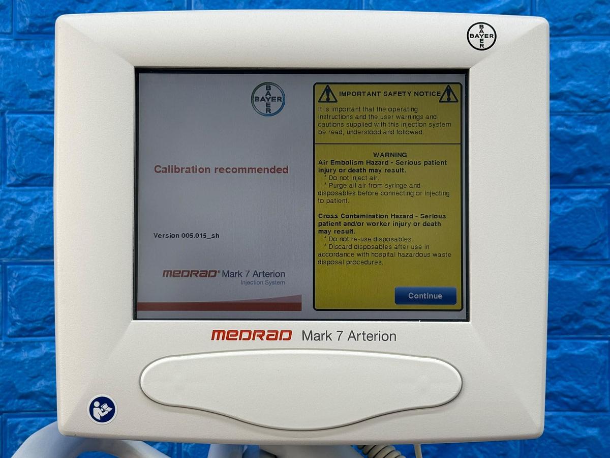 Used Bayer Medrad Mark 7 Arterion Injector YOM: 2017