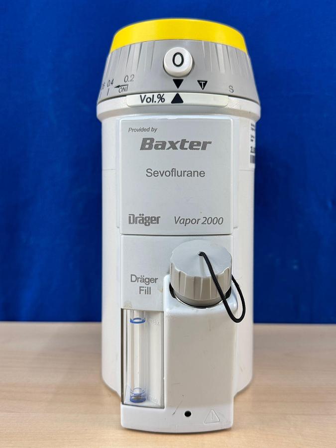 Used Dräger 2000 SevoFlurane Vaporizer  YOM: 2008 