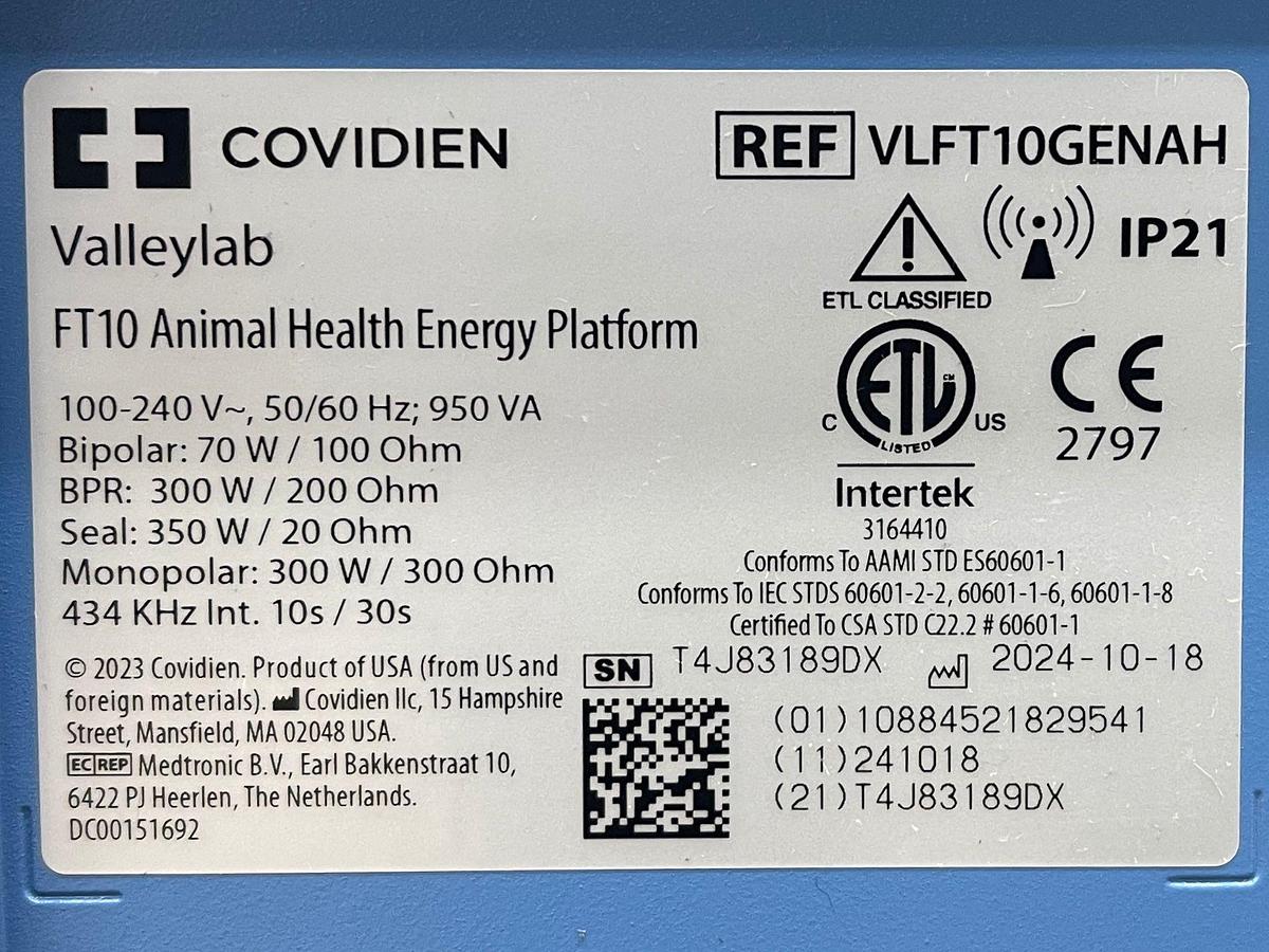 Covidien Valleylab FT 10 YOM: 2024