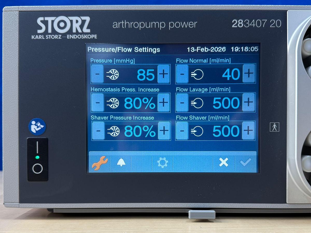 Used Karl Storz Arthropump Power   283407 20 