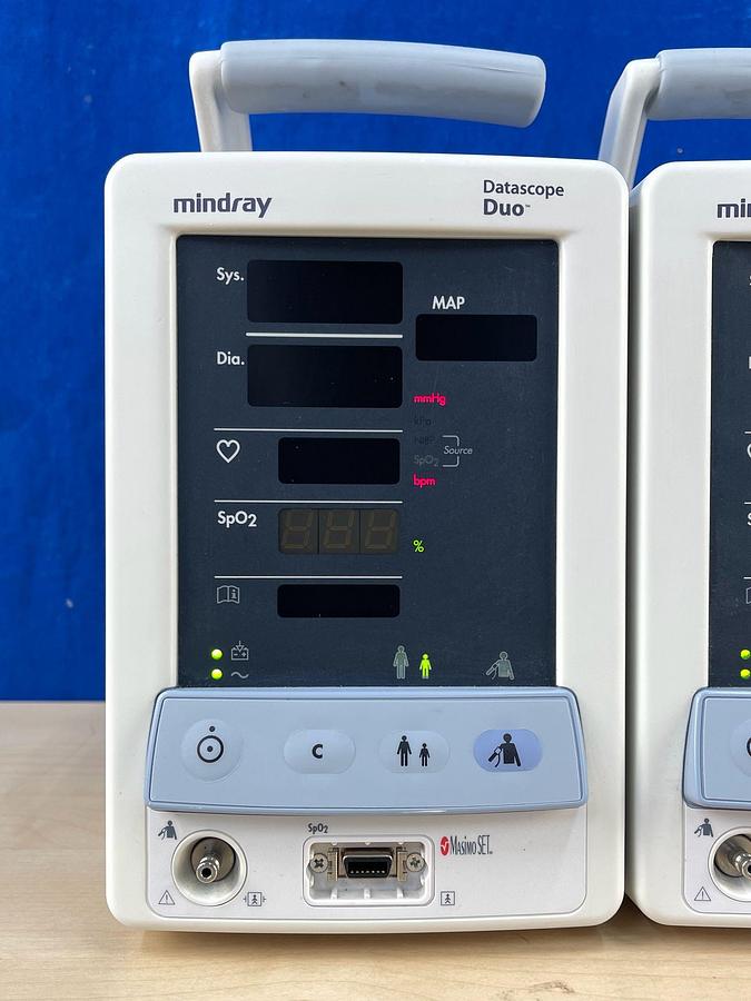 Used Mindray Data Scope Duo Monitor REF: 0998-00-0205-02U