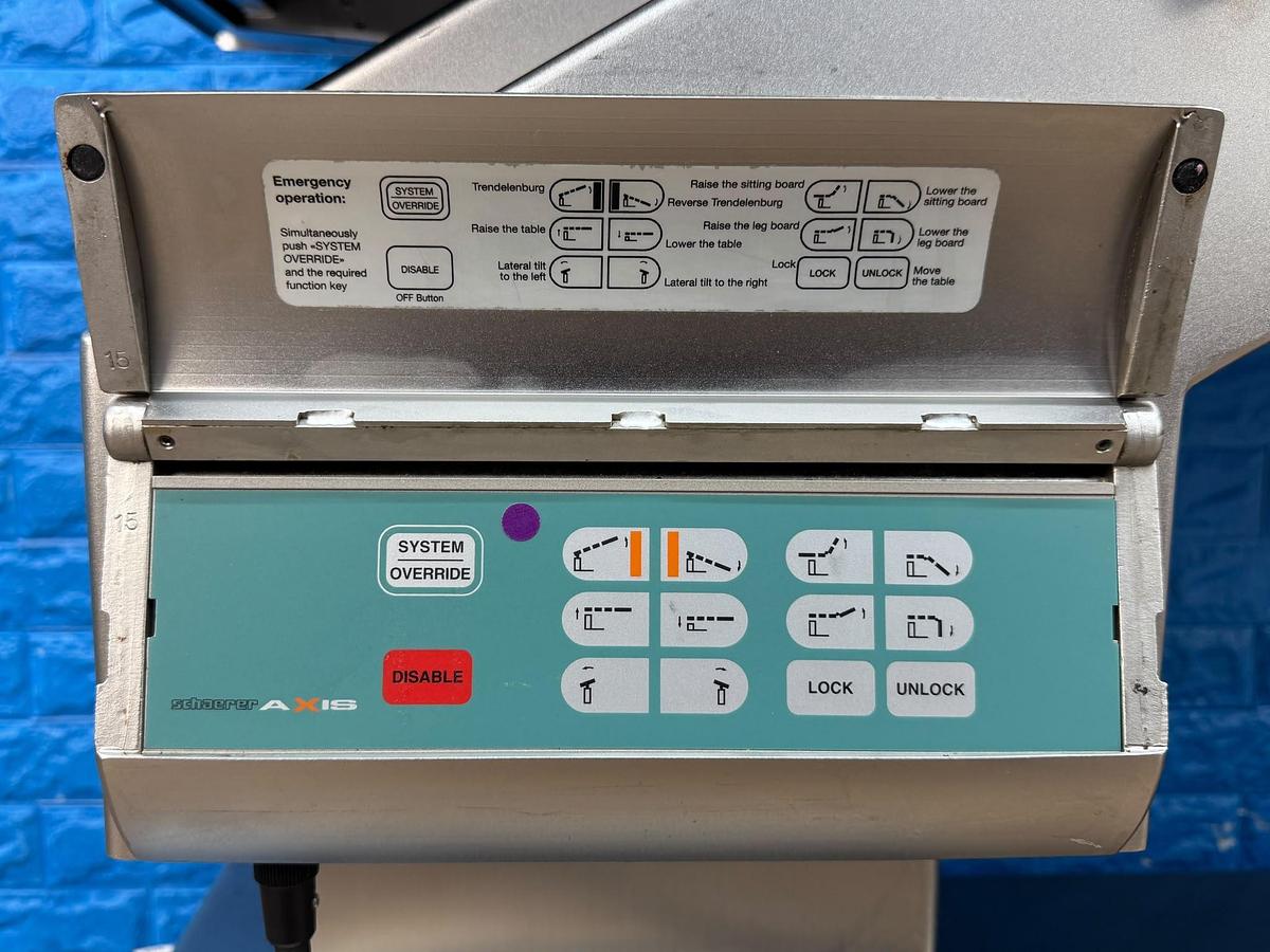Used Schaerer Axis Table REF: Axis 500 YOM: 2008