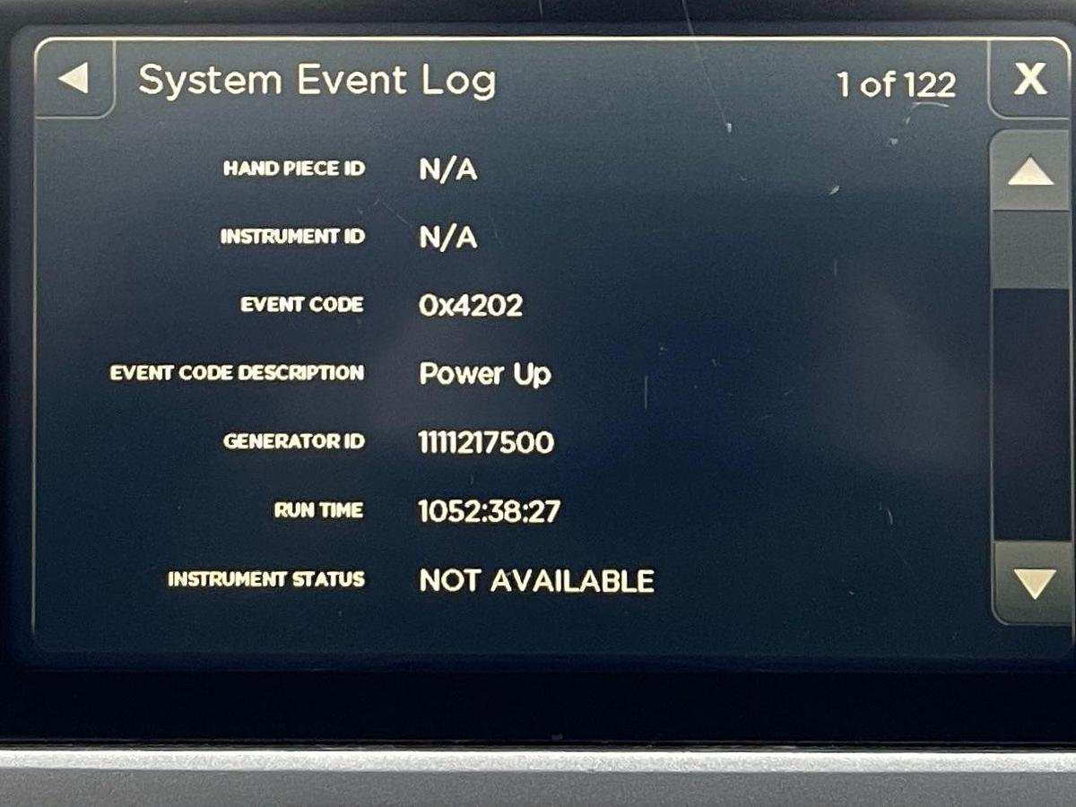 Used ETHICON GEN 11 YOM: 2012 SN: 1111217500