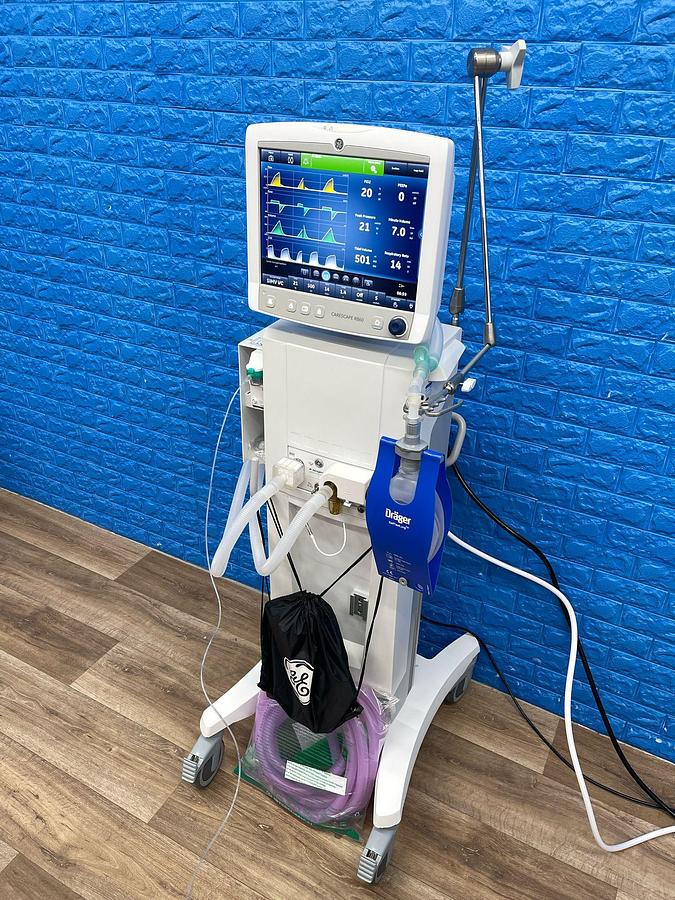 Used GE R860 Ventilator, YOM: 2020