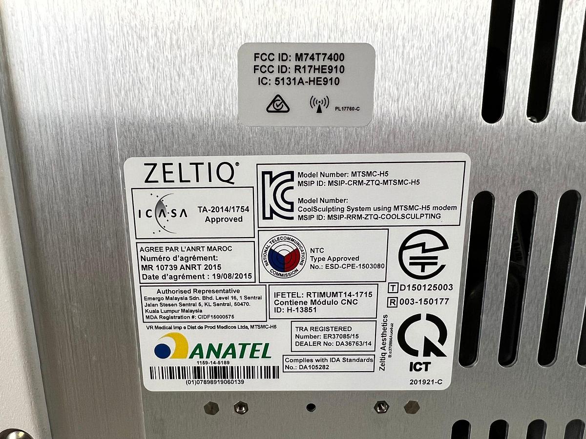 Used Coolsculpting Zeltiq 2015