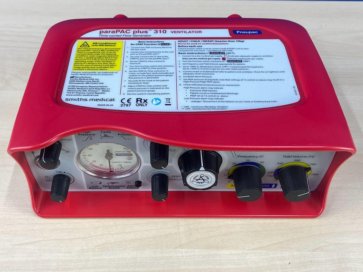 ParaPac Plus 310 Ventilator YOM: 2020