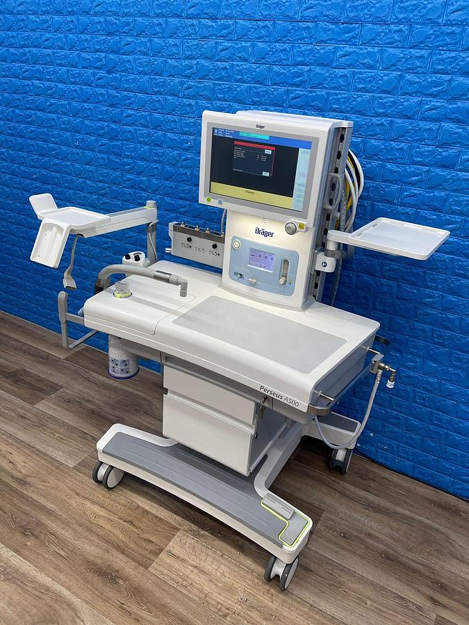 Used Dräger Perseus A500 Anaesthesia YOM: 2015