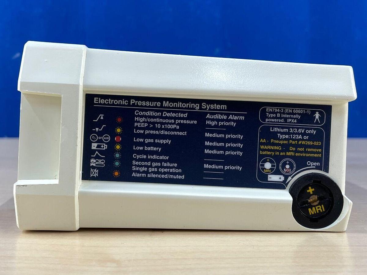 Used SMITHS Pneupac Baby Pac 100 Ventilator